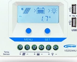 Bộ sạc NLMT PWM 20A - VS2024AU