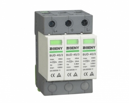 Chống Sét Lan Truyền Cấp 2 DC SPD 3P - BUD-40/3