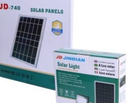 Đèn năng lượng mặt trời Jindian công suất 40W JD-740