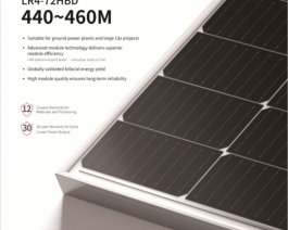 Tấm Pin NLMT LONGI Bifacial LR4-72HBD 445W